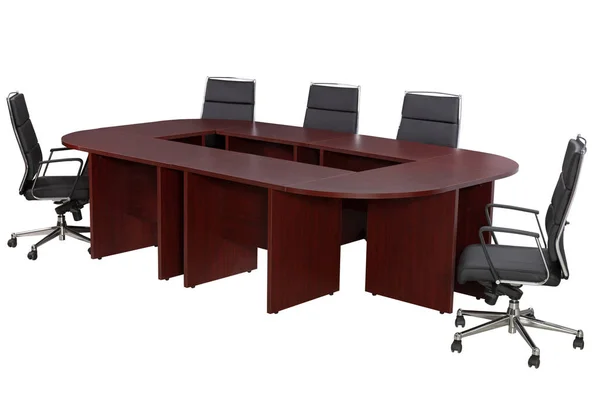 Office furniture on white background. — Stock Photo, Image