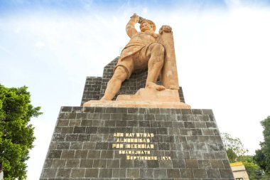 Guanajuato, Meksika. El Pipila Anıtı.