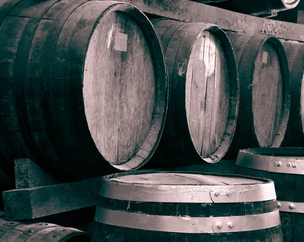 Wine barrels — Stock Photo, Image