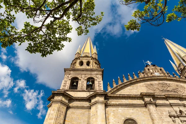 大都会大教堂墨西哥哈利斯科州瓜达拉哈拉市的建筑和纪念碑 白天拍摄 — 图库照片