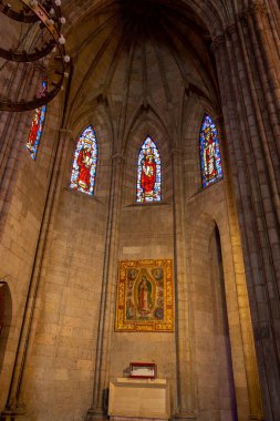 Katolik Kilisesi 'nin içinde. Guadalajara, Jalisco, Meksika.