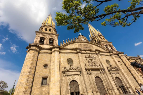 Metropolitan Katedrali Guadalajara Jalisco Meksika Nın Mimari Anıtları Gündüz Çekimleri — Stok fotoğraf