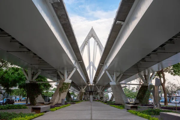 Matute Remus Bridge 멕시코 리스코 과달라하라 건축과 기념물 — 스톡 사진
