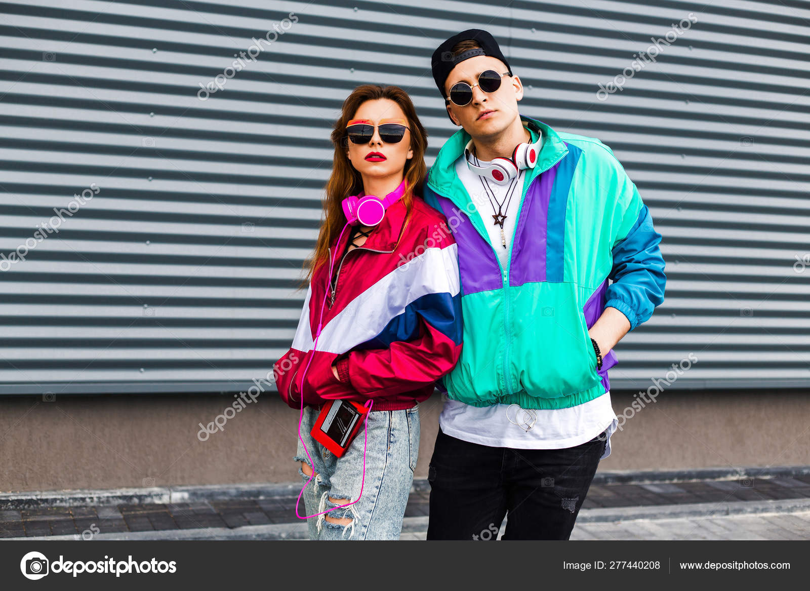 80s style jacket