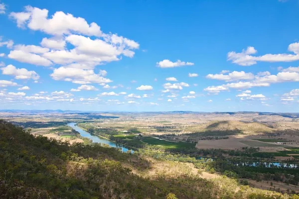 Gran Vista Desde Mirador Gayndah Queensland Australia — Foto de Stock