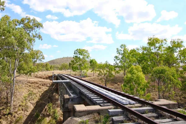 Vecchia Ferrovia Gayndah Queensland Australia — Foto Stock