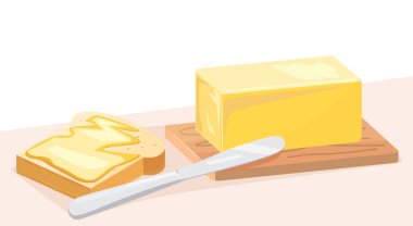 Masada ekmek ve tereyağı