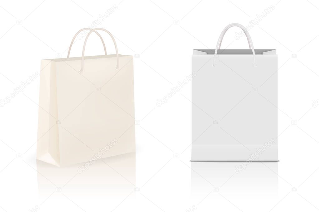 Set of two paper bags