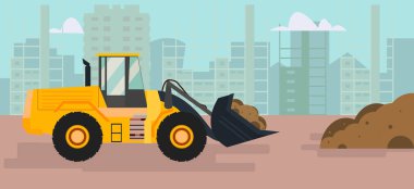  Ön yükleyici, ekskavatör