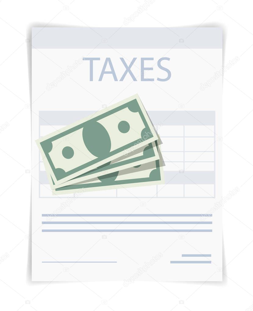 Government taxes money  payment