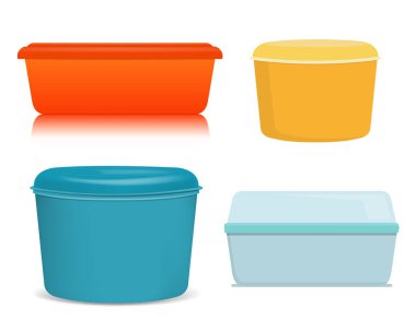 yemek için plastik konteyner