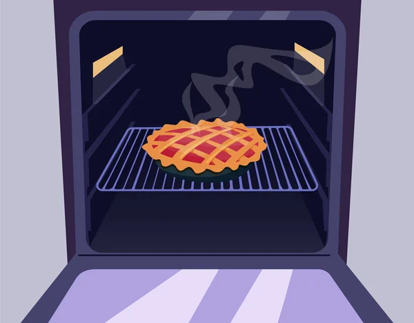 Taart Oven — Stockvector