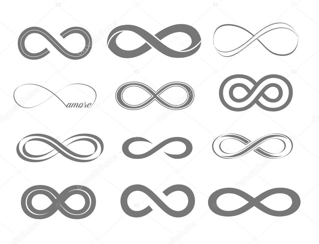 Set of infinity symbol