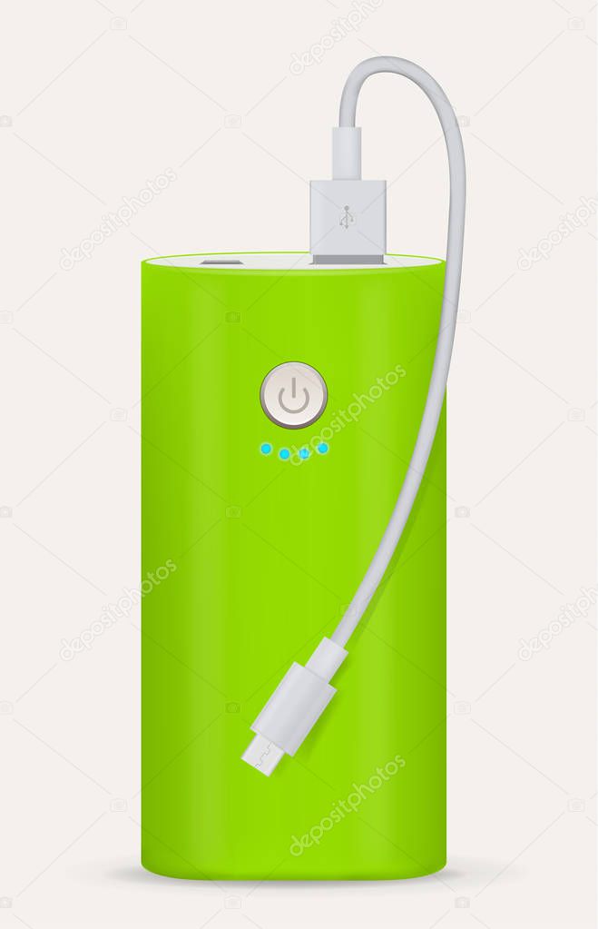 Power bank with cable