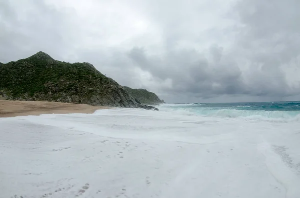 Escenarios Las Playas Mar Cortez Donde Desierto Encuentra Con Mar — Foto de Stock