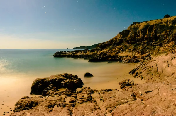 Escenarios Las Playas Mar Cortez Donde Desierto Encuentra Con Mar —  Fotos de Stock