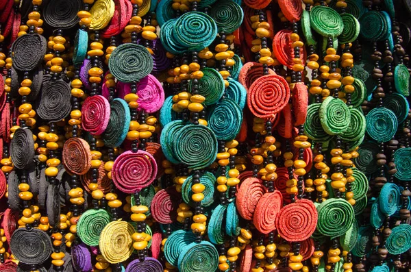 Parels Van Het Mexicaanse Indische Handcrafts Markt San Cristobal Las — Stockfoto