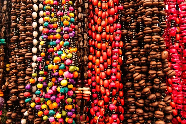 Perlas Mexicanas Mercado Artesanías Indias San Cristóbal Las Casas Chiapas —  Fotos de Stock