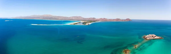 Aerial Panoramic Views Isla San Jose Baja California Sur Mexico — Stock Photo, Image