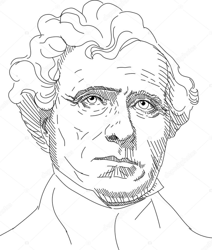 Franklin Pierce - fourteenth president of the USA