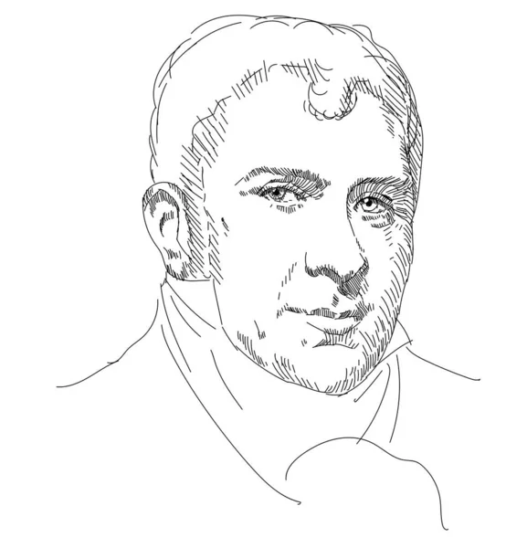 Мая 2020 Роберт Фултон Инженер Изобретатель Создатель Одного Первых Пароходов — стоковый вектор