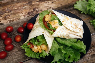 Masadaki lezzetli tortilla