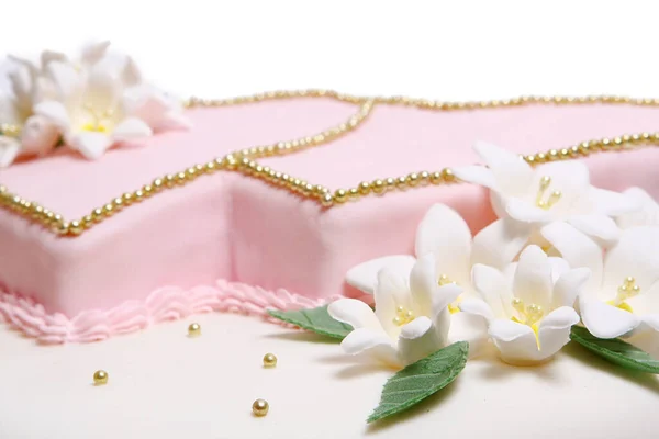 Esküvői Torta Színes Flore — Stock Fotó