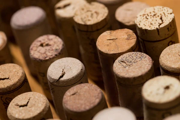 Wine Cork Collection Background — Stock Photo, Image