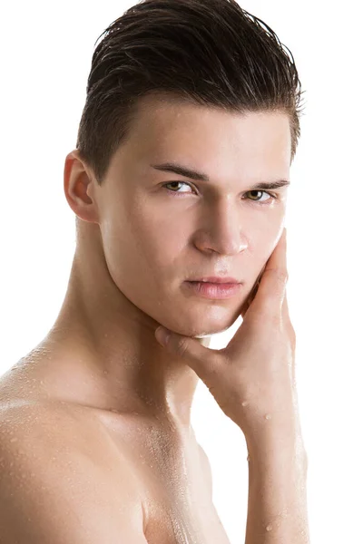 Handsome Guy Serious Look — Stock Photo, Image