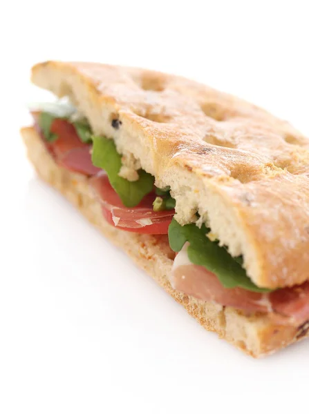 맛있는 샌드위치의 클로즈업 — 스톡 사진
