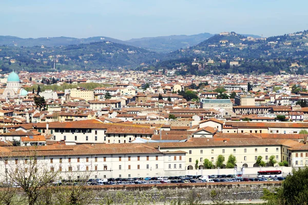 Krásný Panoramatický Výhled Staré Město Florencie Itálie — Stock fotografie