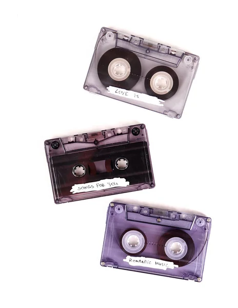 Retro Vintage Cassette Table — Stock Photo, Image