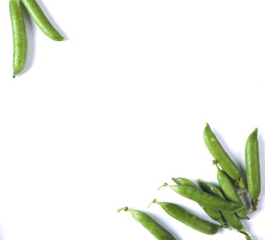 Masadaki bezelyeler nefis.