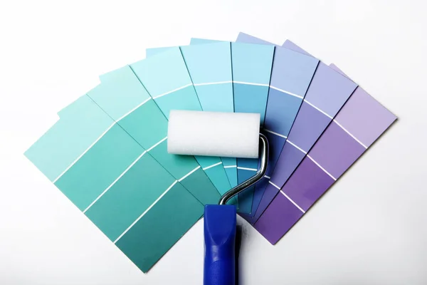 Fechar Paleta Cores Pantone Rolo — Fotografia de Stock