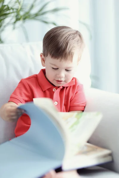 Child Young Boy Home — Stock Photo, Image