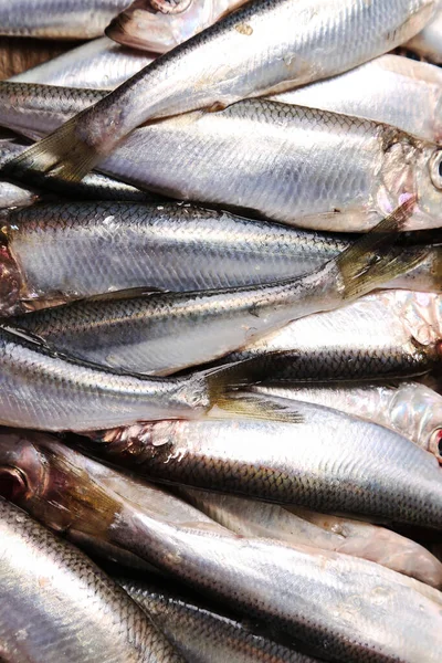 Leckerer Roher Fisch Auf Dem Tisch — Stockfoto