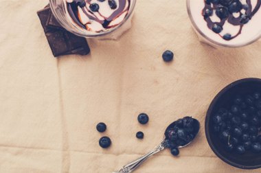 Masada nefis bir milkshake