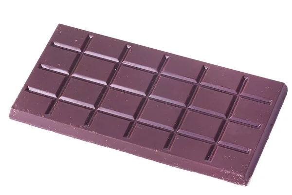 Chocolate Dulce Sobre Fondo Blanco — Foto de Stock