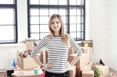 Eve taşınırken çok tatlı bir kızdı.