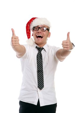 gülümseme ile çekici bir genç adam