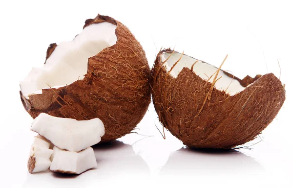 배경에 코코넛의 — 스톡 사진