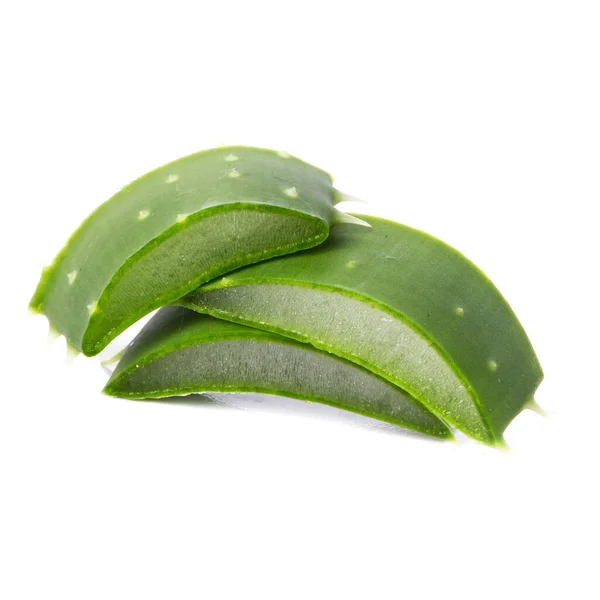 Medicina Aloevera Sfondo Bianco — Foto Stock