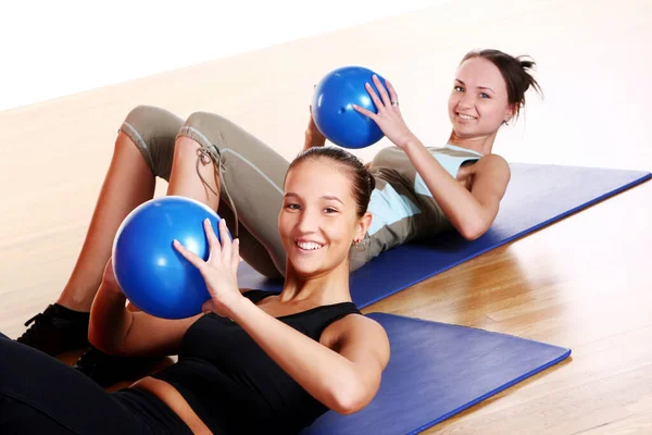Fitness Übung Tun Menschen Gruppe — Stockfoto