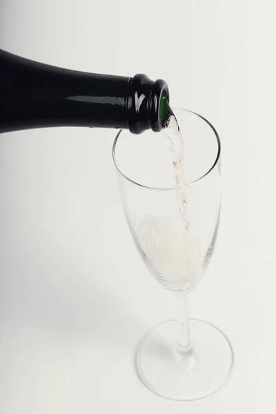 Alkoholhaltig Dryck Champagne Häller Festen — Stockfoto