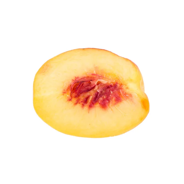 Peach White Background — Stock Photo, Image