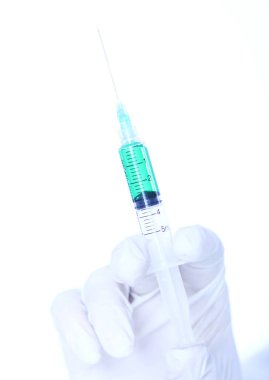 Şırıngayla doktor eli