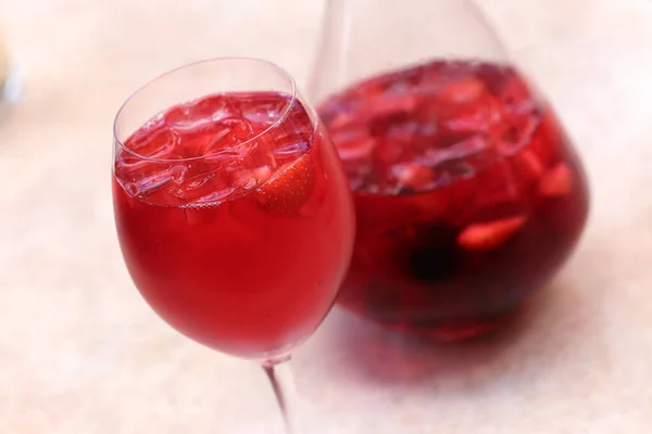 Bevanda Cocktail Sul Tavolo — Foto Stock