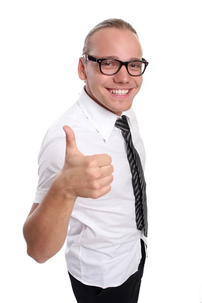 Young Attractive Man Smile — Stock Photo, Image