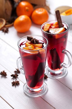 Lezzetli gluckwein masada