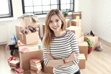 Eve taşınırken çok tatlı bir kızdı.